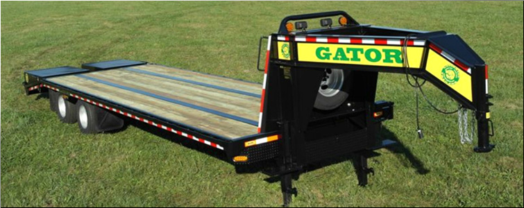 GOOSENECK TRAILER 30ft tandem dual - all heavy-duty equipment trailers special priced  Union County, North Carolina